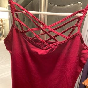 Front cris cross cami-never worn